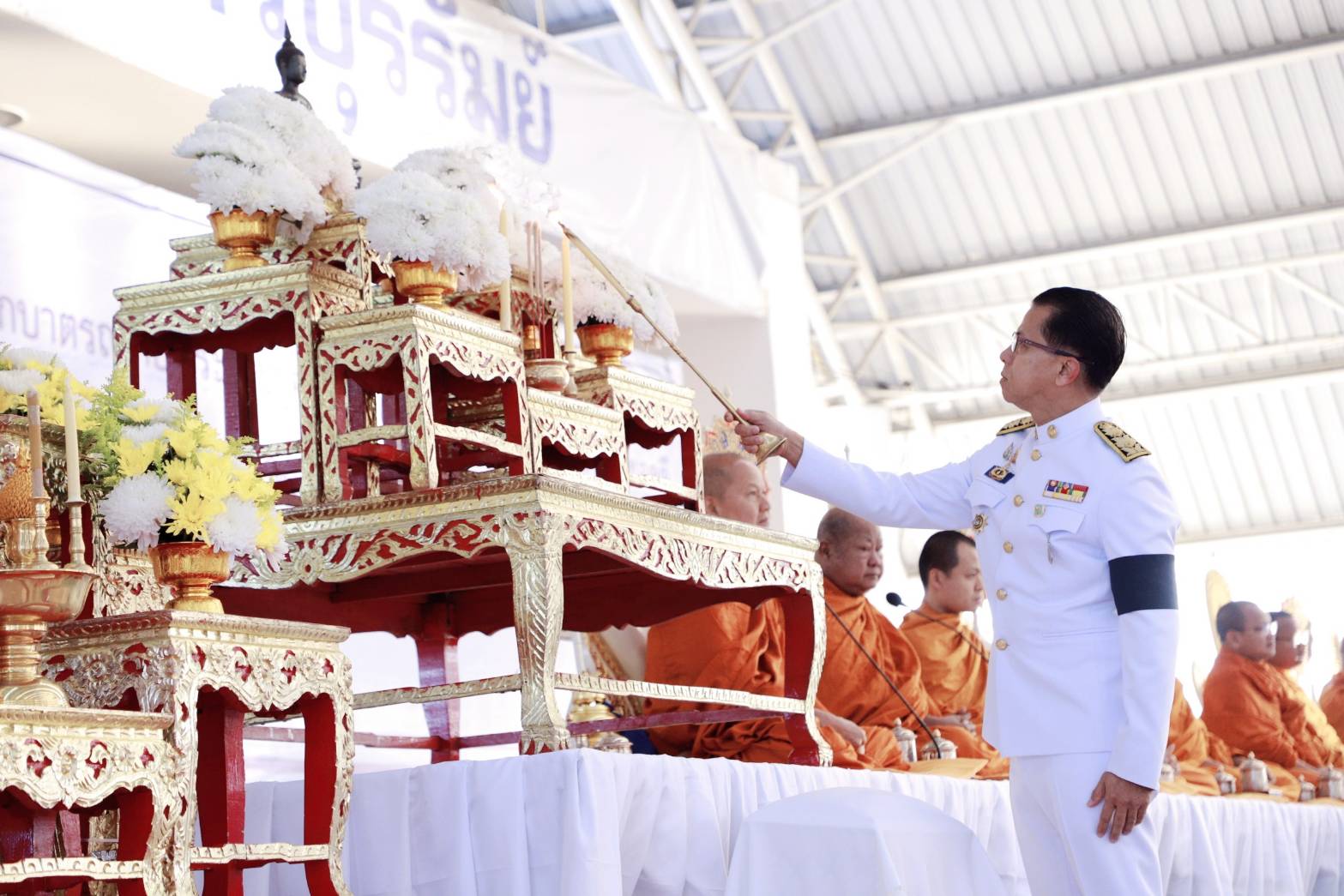 title - วันอาทิตย์ที่ 28 ธันวาคม 2568 นายประเสริฐ กาญจนเกียรติกุล มอบหมายให้ นายภาณุภณ วรฉัตรศิระ ผู้อำนวยการกลุ่มงานช่างและแผนที่ พร้อมด้วยข้าราชการและเจ้าหน้าที่ื ส.ป.ก.บุรีรัมย์ ร่วมรัฐพิธี วันสมเด็จพระเจ้าตากสินมหาราช จังหวัดบุรีรัมย์